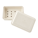 Boite à savon egouttoir en bioplastique Avril vue 2