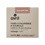 Recharge fard à paupières Rose Gold irisé Avril vue 2