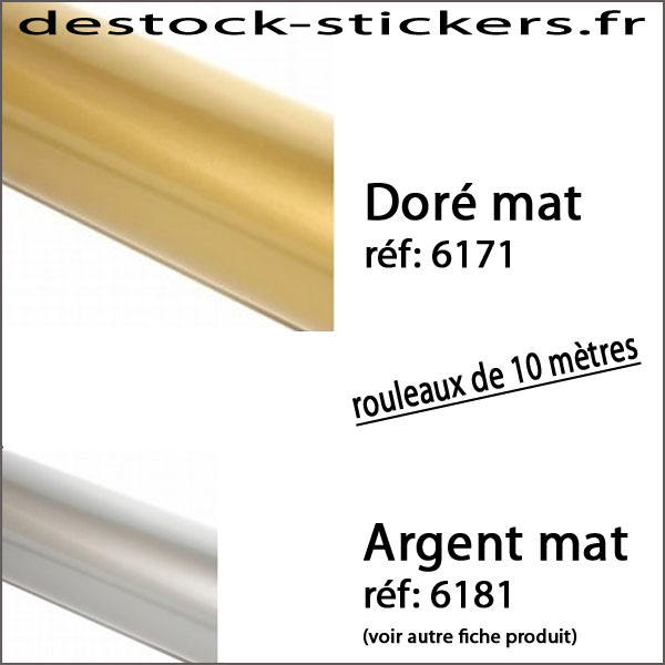 Vinyle Doré Mat 02