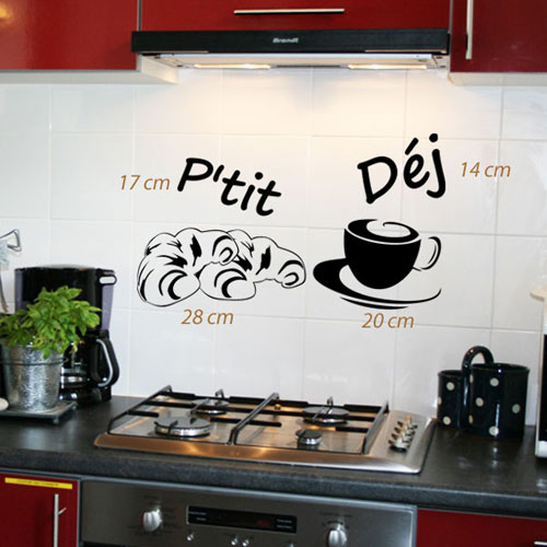 Sticker Cuisine P'TIT-DEJ-croissant