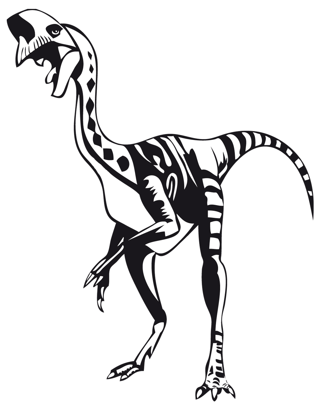 stickers dinosaure Dryosaurus