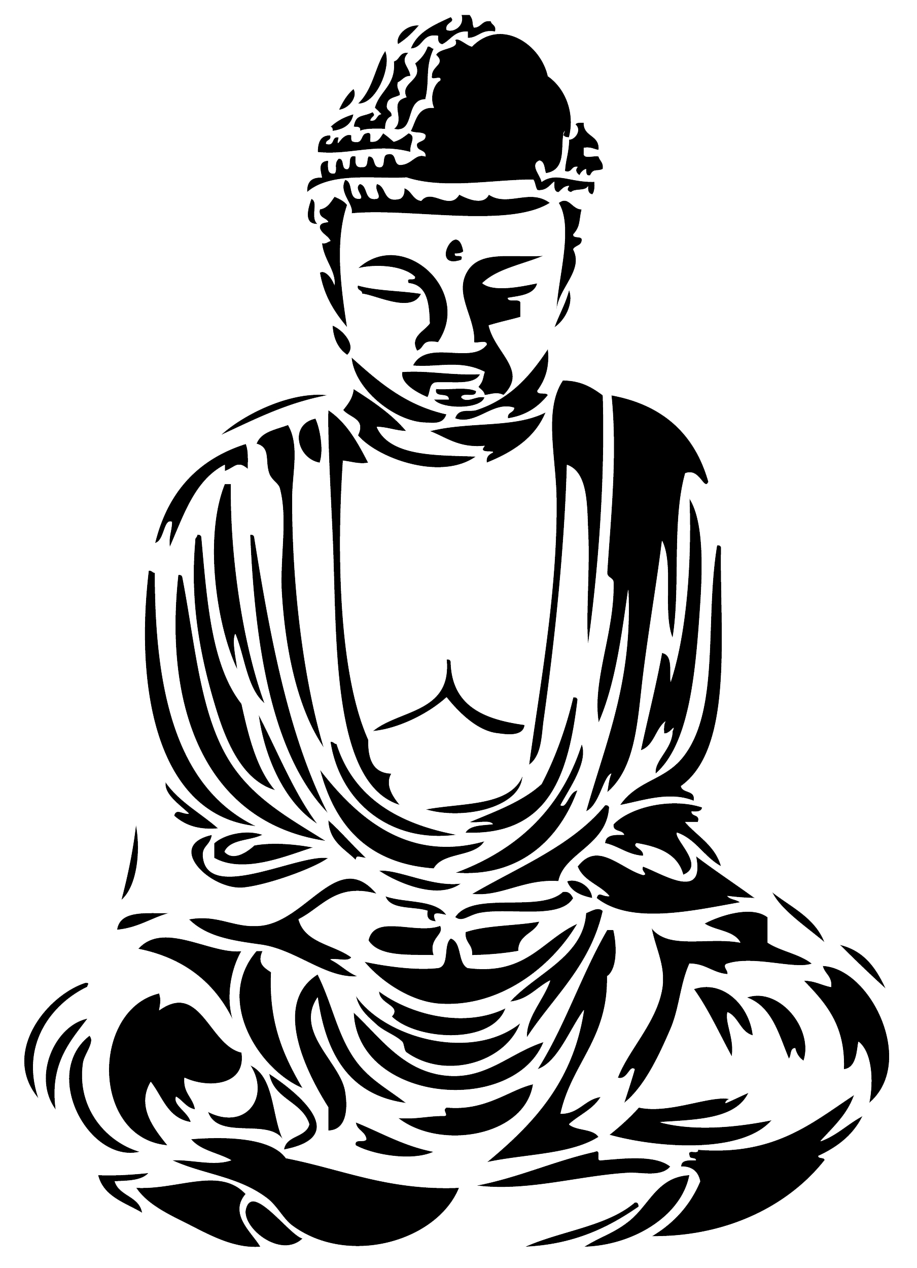 sticker Bouddha