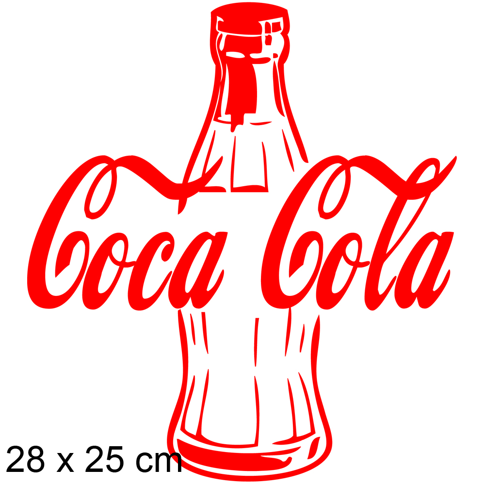 stickers bouteille de coca