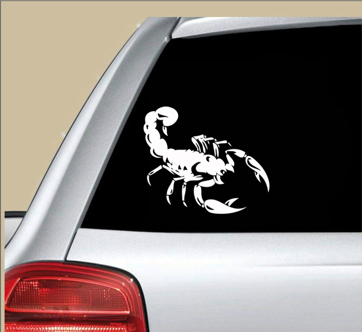 50cm voiture des autocollants scorpion signe du zodiaque tribal tuning scorpion nº 5 