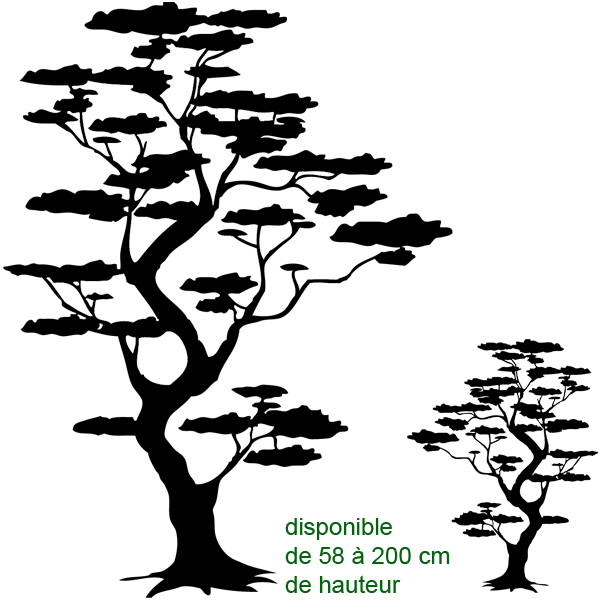 Avis et commentaires de Sticker Arbre Nuages Japon - Nature/Arbres