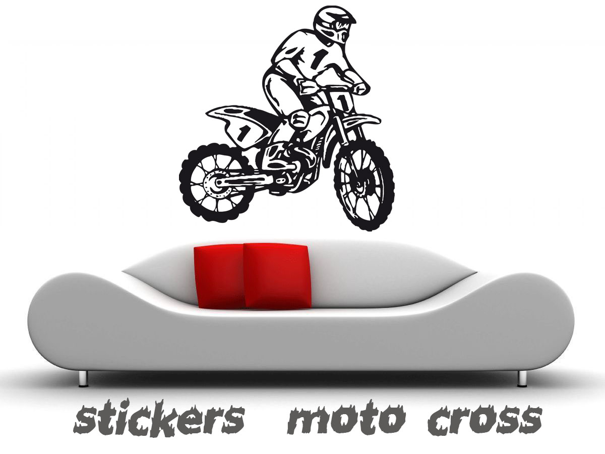 Stickers moto cross 012