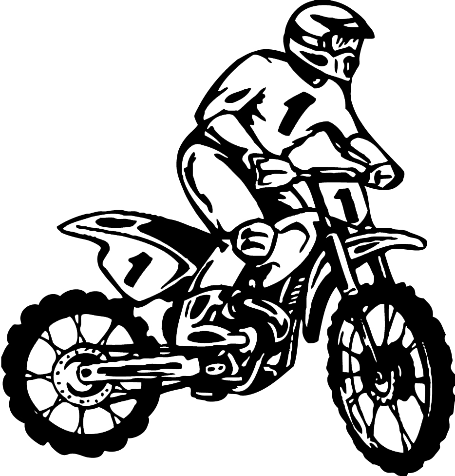 sticker moto crosss