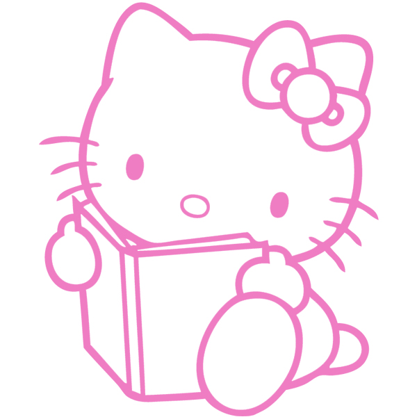 Stickers Hello Kitty et son livre