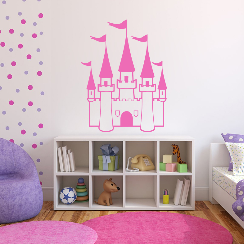 Stickers chateau enfant