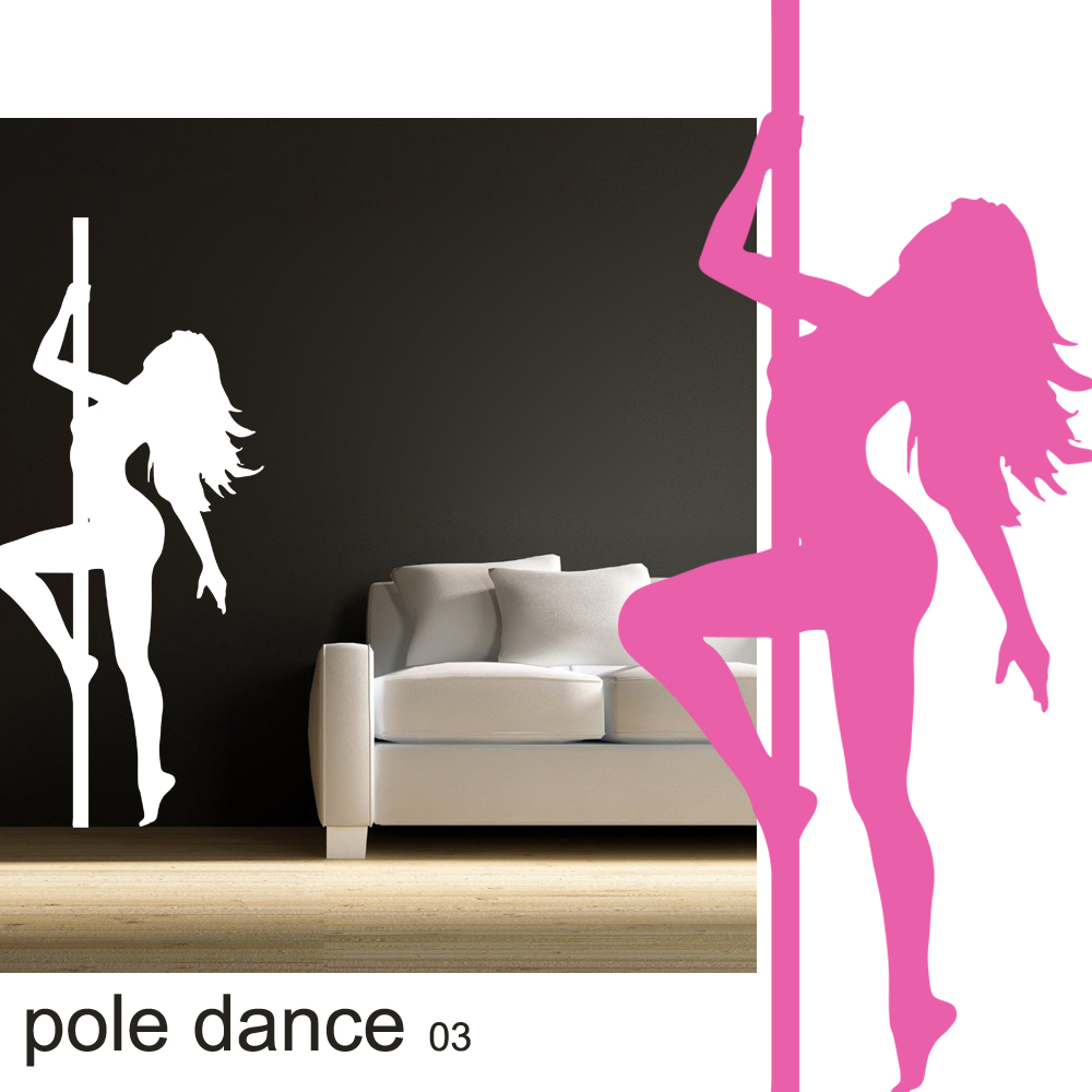 Stickers pole dance 3