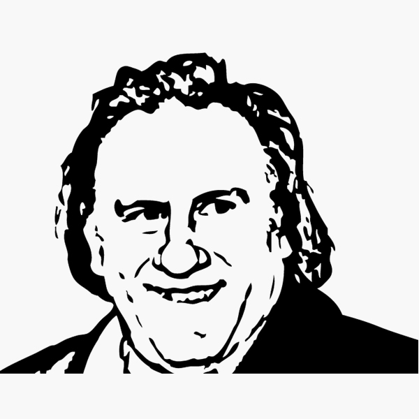 Stickers Gérard Depardieu