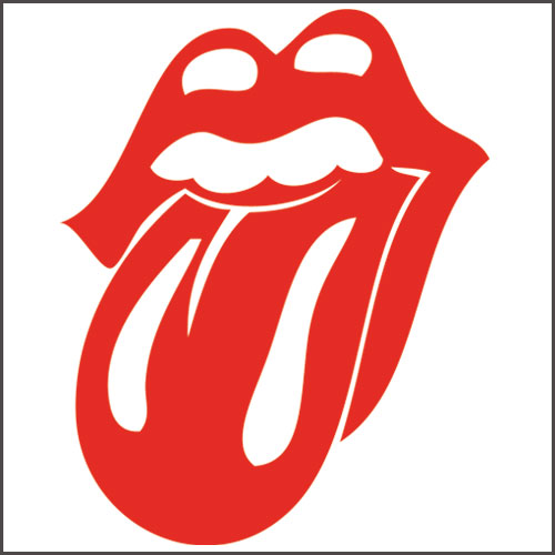 stickers rolling stones