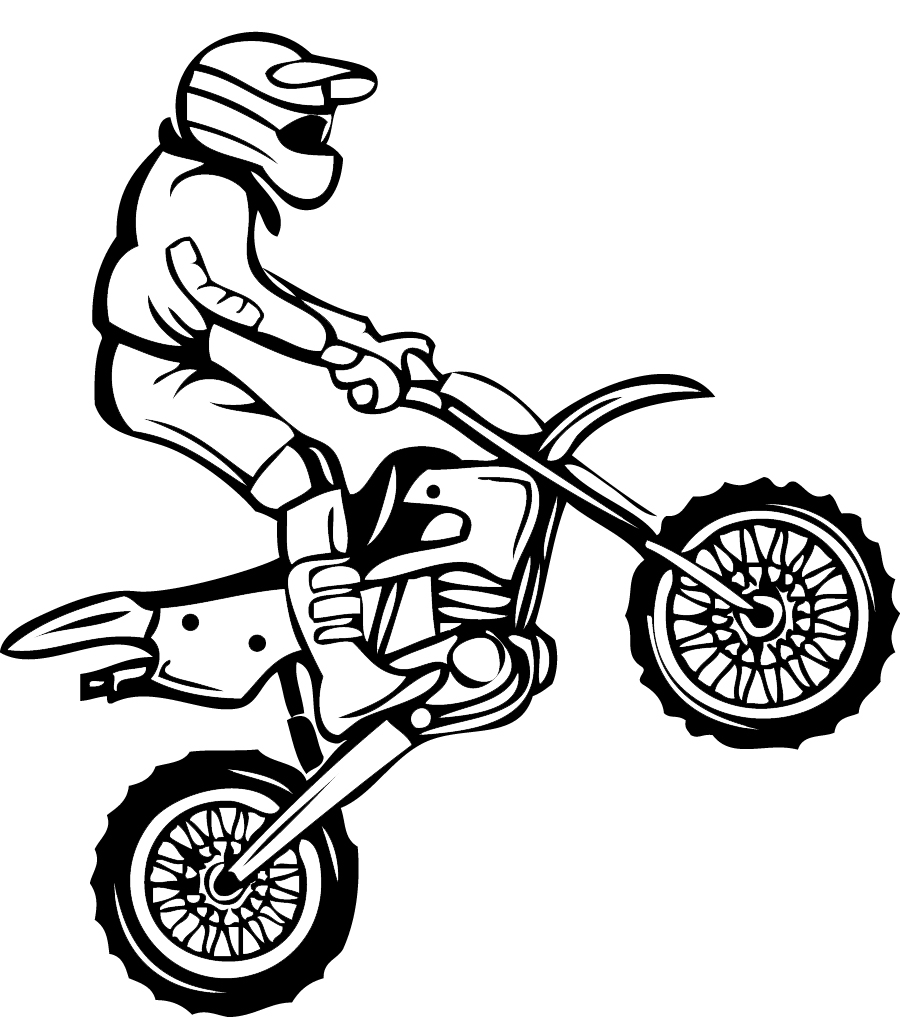 Stickers moto cross 06