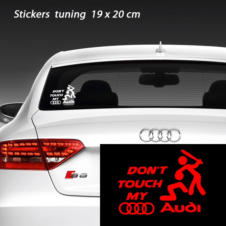 Stickers Tuning DON\'T TOUCH MY AUDI