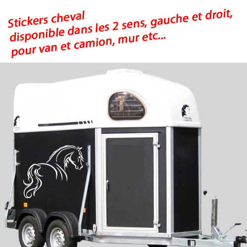 stickers cheval