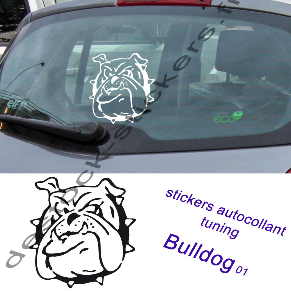 Stickers BULLDOG 001 007