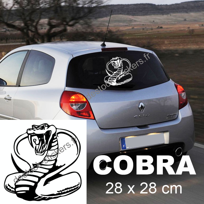 stickers autocollant tuning cobra