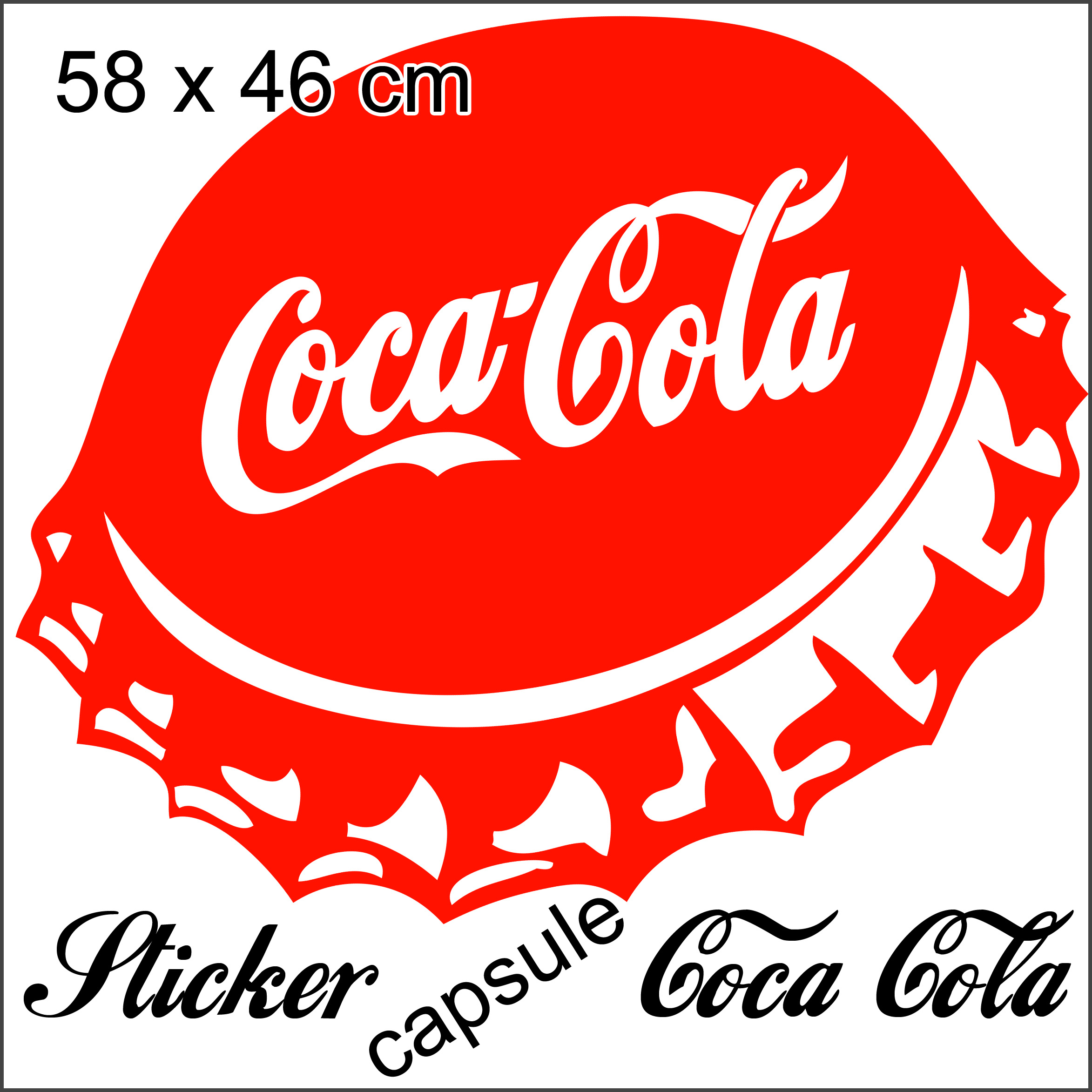 STICKER CAPSULE COCA