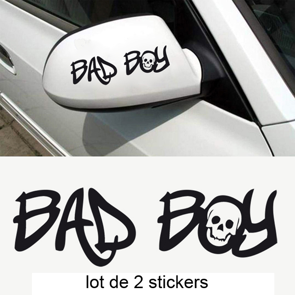 2 stickers voiture tuning BAD BOY 01