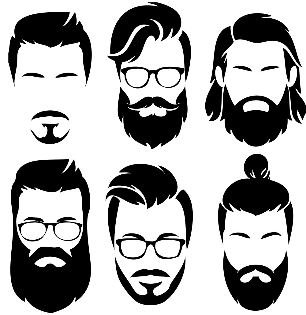 Stickers salon coiffeur barbier barber