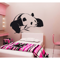 Stickers Panda au bambou