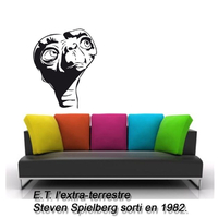 Stickers E.T. Steven Spielberg