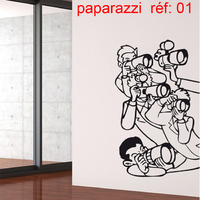 Stickers photographe star paparazzi réf 01