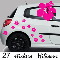 Stickers tuning 27 hibiscus