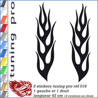 Stickers TUNING AUTO MOTO - FLAMING réf 016 autocollant