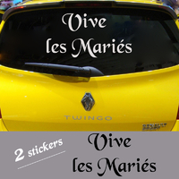 STICKER MARIAGE Vive les Mariés