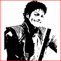 Stickers Mickael Jackson réf: 02