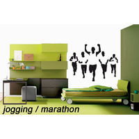 Stickers jogging marathon course à pied