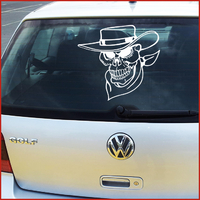 Stickers tuning tête de mort skull 02