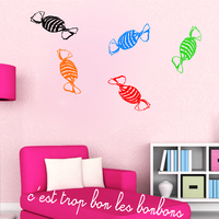 Stickers bonbons