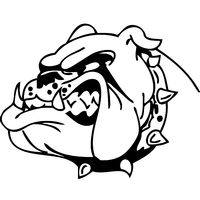 Stickers chien bulldog tuning 04