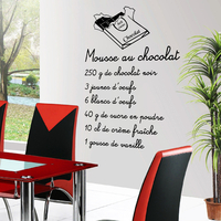 Stickers Mousse au chocolat