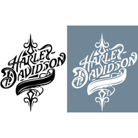 Stickers Harley Davidson  ref 10