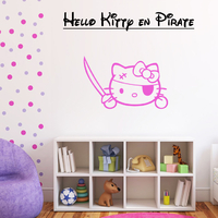 Stickers Hello Kitty EN PIRATE