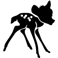 Stickers Bambi chambre enfant