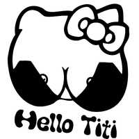 Stickers Hello Kitty sexy tuning