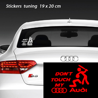 Stickers Tuning DON'T TOUCH MY AUDI