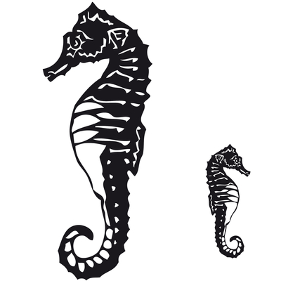 stickers hippocampe