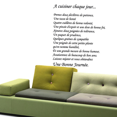 stickers A CUISINER CHAQUE JOUR