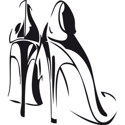 stickers chaussures talons hauts