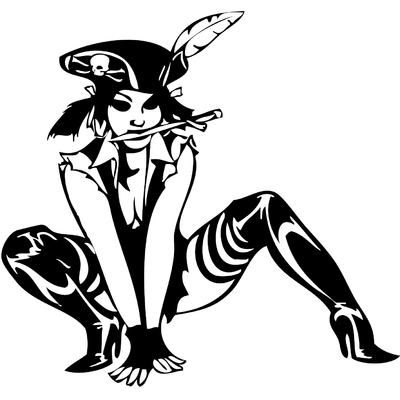 sticker pirate sexy