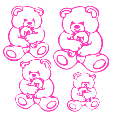 Stickers 4 nounours