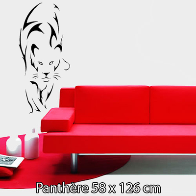 sticker panthère 58 x 126