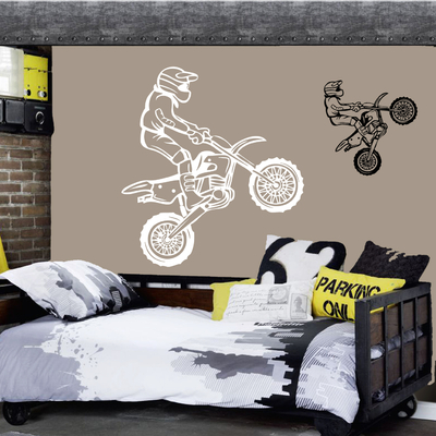 Stickers cross moto 6