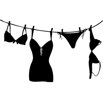 stickers dessous feminin
