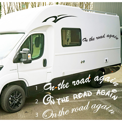 camping car on the road again